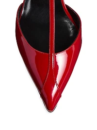 Mia 45MM Leather T-Strap Pumps