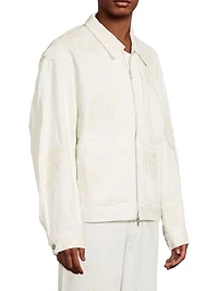 Veper Embroidered Denim Jacket