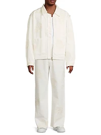 Veper Embroidered Denim Jacket