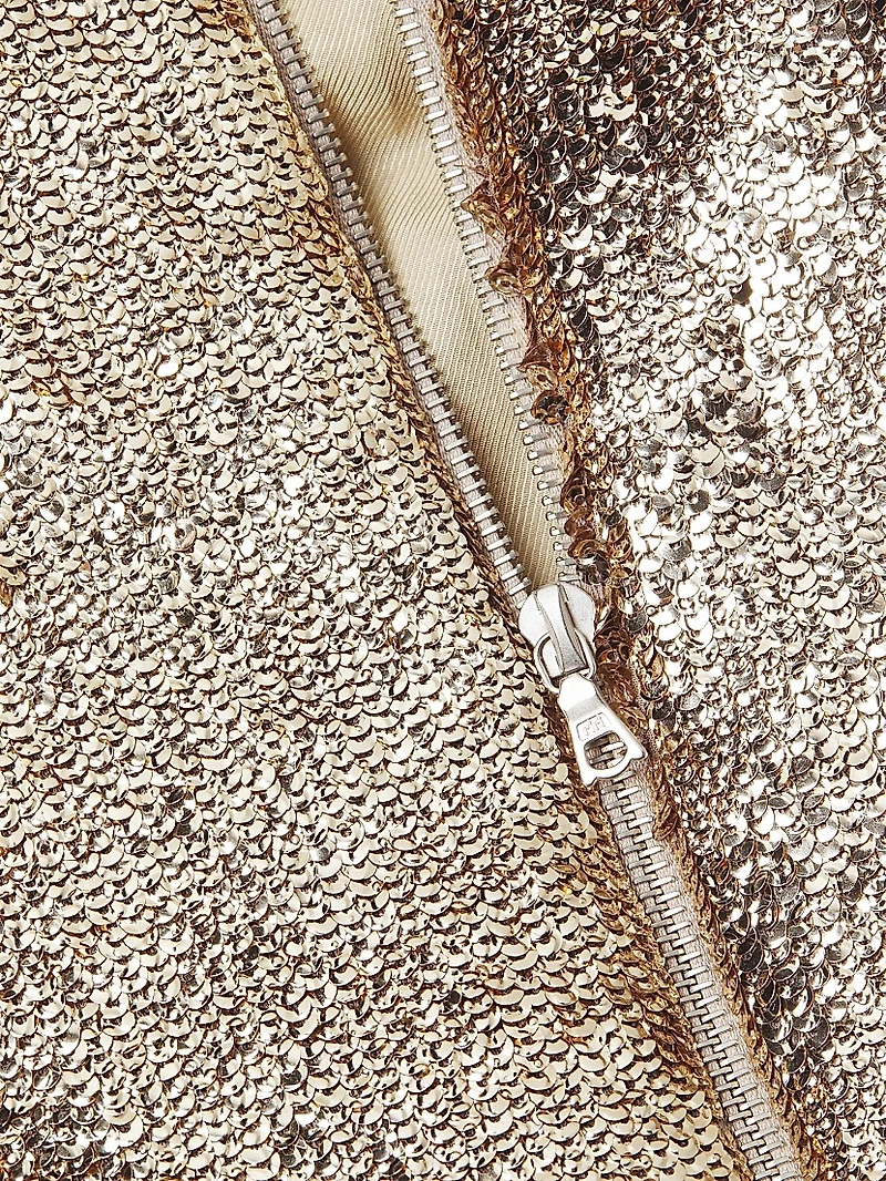 Volker Sequined Bomber Jacket