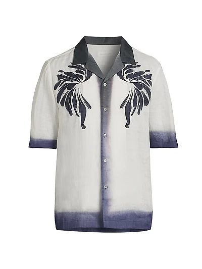Carltone Print Dyed Shirt