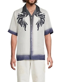 Carltone Print Dyed Shirt