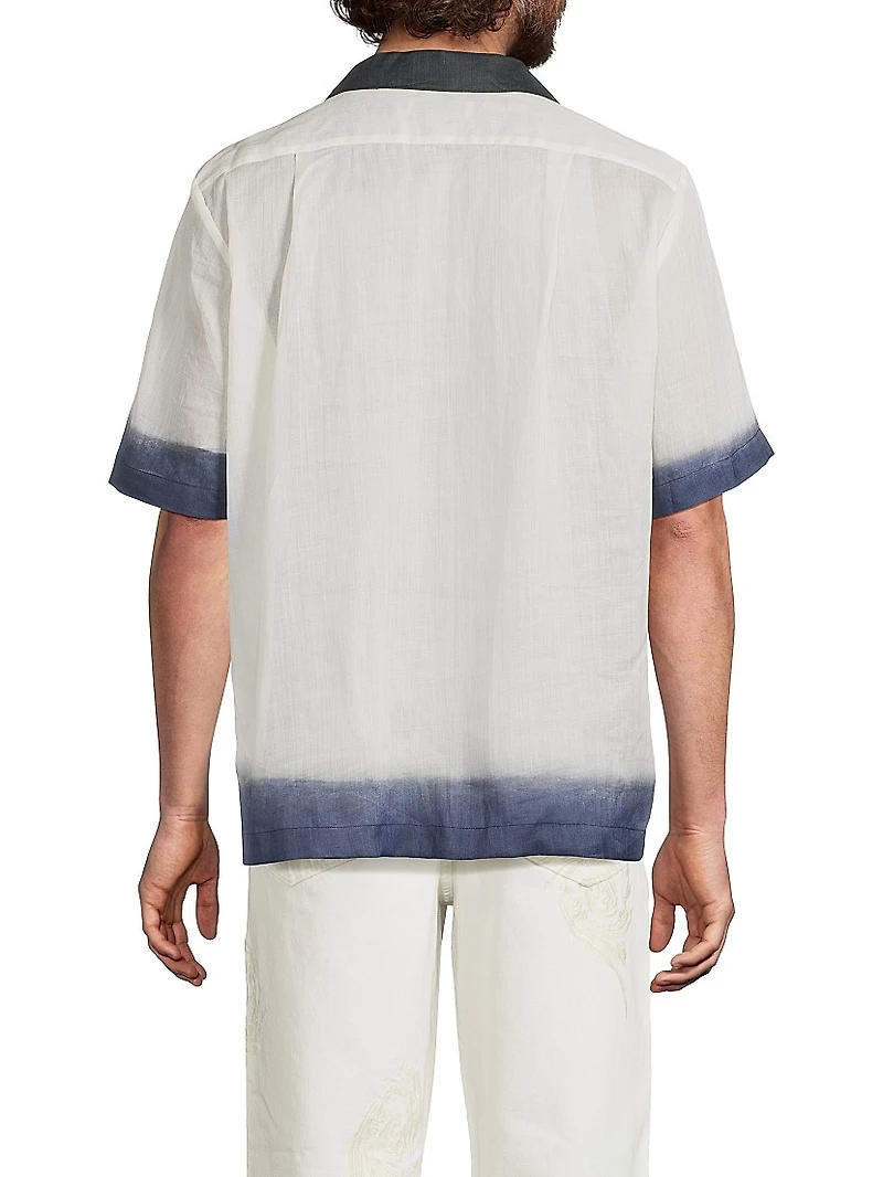 Carltone Print Dyed Shirt