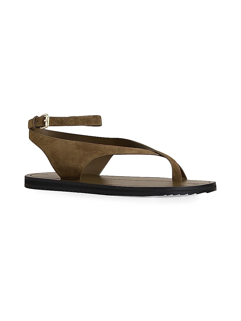 Millar Suede Crisscross Sandals