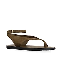 Millar Suede Crisscross Sandals
