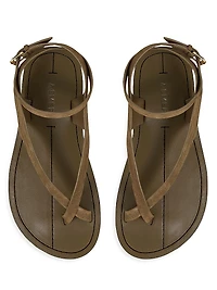 Millar Suede Crisscross Sandals