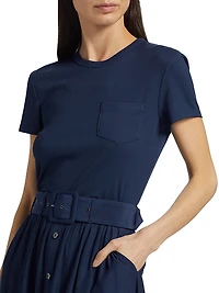 Sylvie Belted Midi-Dress