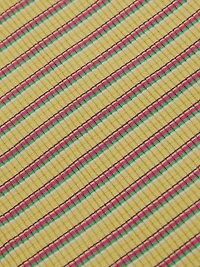 Elyse Striped Crewneck Sleeveless Top