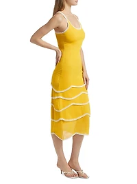 Aurelia Knit Sleeveless Midi-Dress