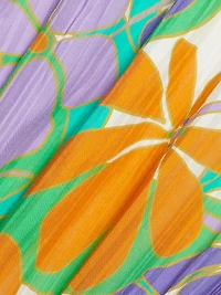 Murphy Floral Strapless Midi-Dress