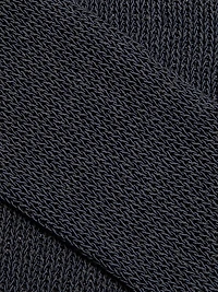 Coated Stretch-Cotton Knit Sweater