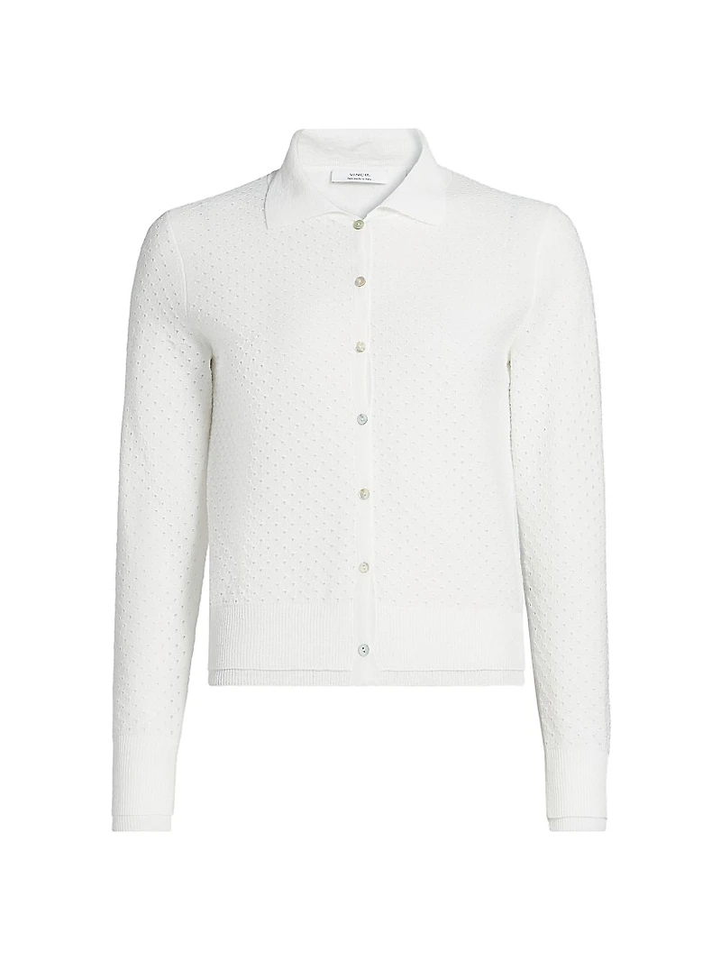 Double Layer Mesh Cardigan