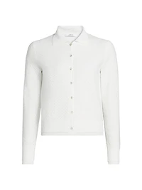 Double Layer Mesh Cardigan