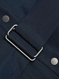 Cuffed Belted Shirtdress