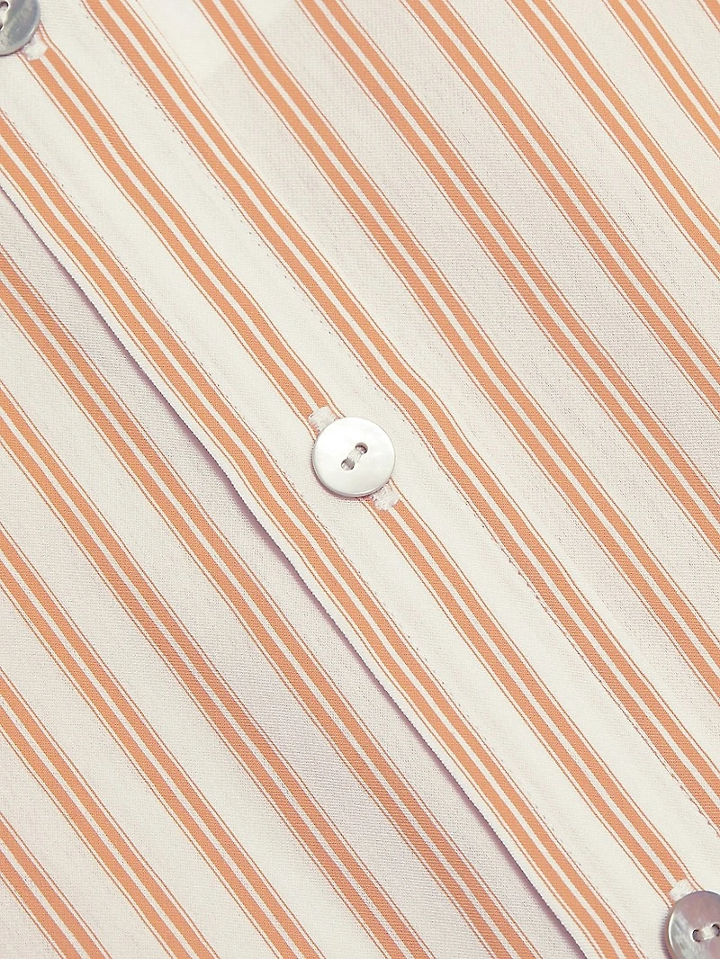 Till Stripe Cropped Shirt