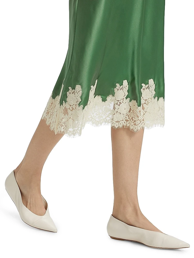 Elowena Slip Midi-Skirt