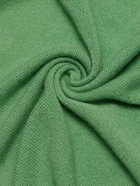 Claudine Cashmere Crewneck Button-Front Cardigan