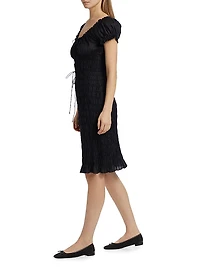 Rosalynn Tie-Waist Midi-Dress