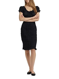 Rosalynn Tie-Waist Midi-Dress