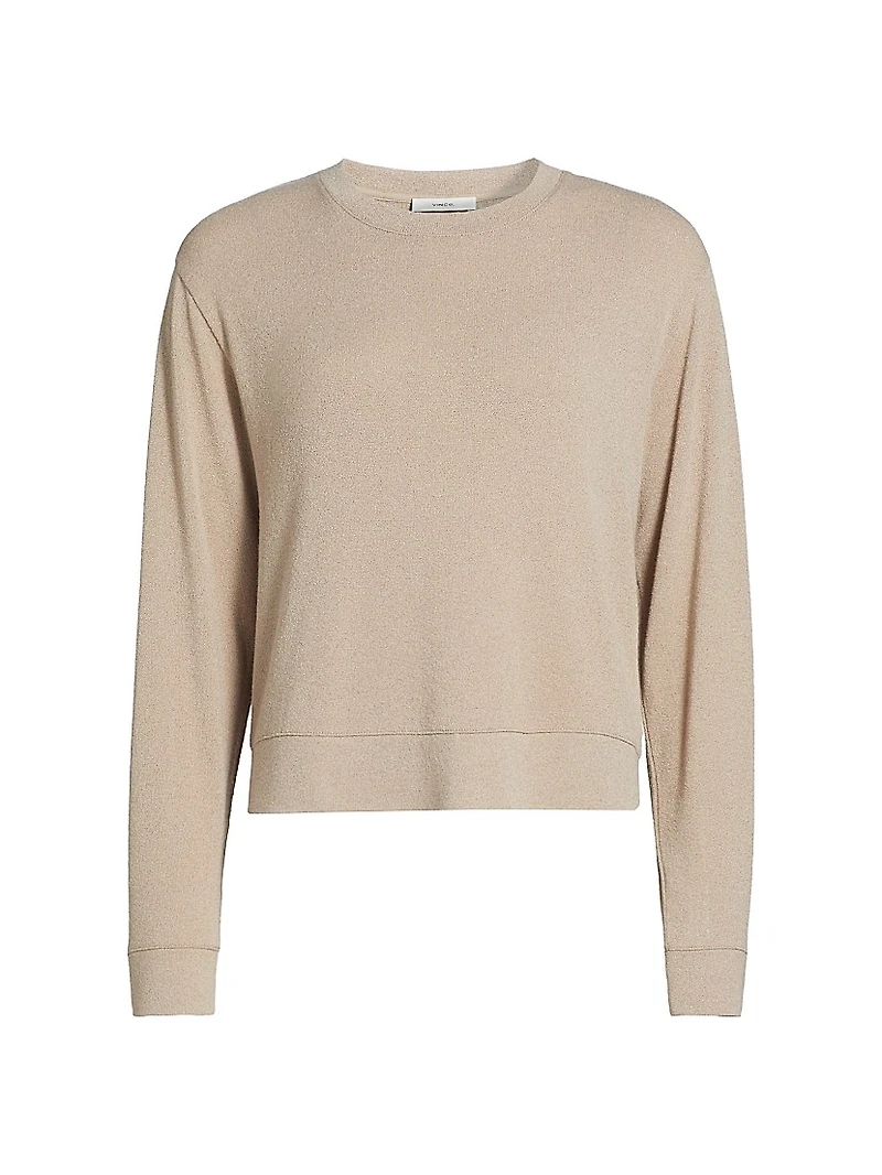 Stretch Long-Sleeve Sweater