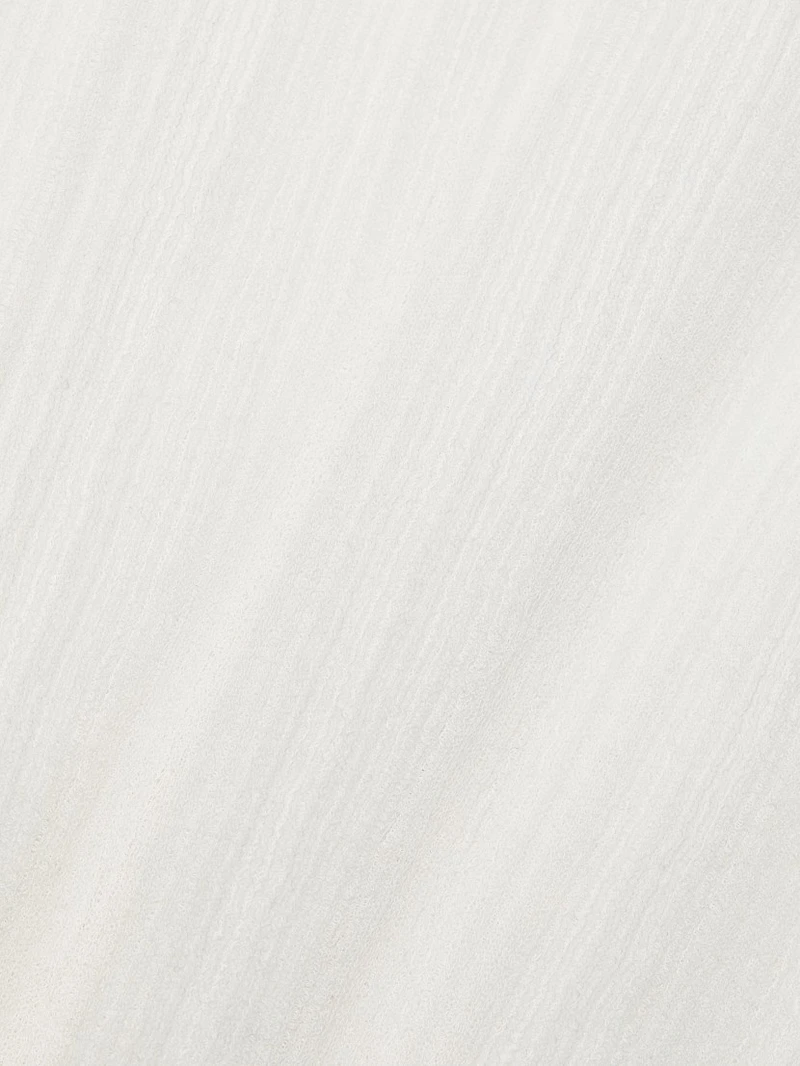 Double Layer Rib-Knit Top