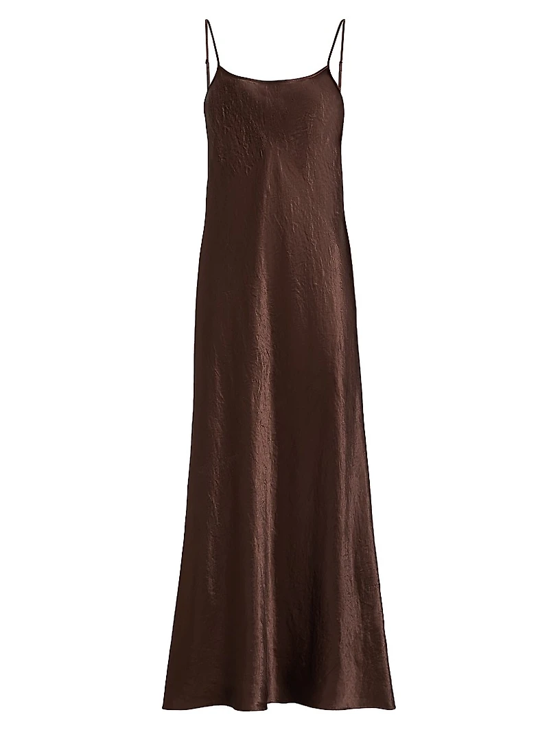 Bias-Cut Maxi Slipdress