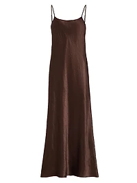 Bias-Cut Maxi Slipdress