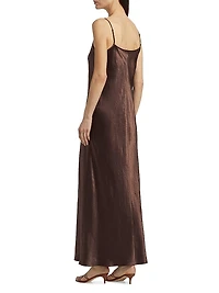 Bias-Cut Maxi Slipdress