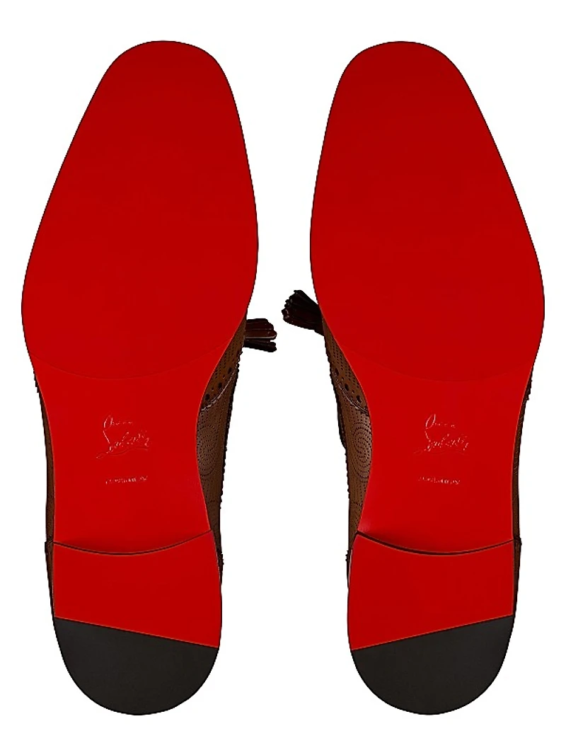 Grave Moc Patinated Leather Loafers