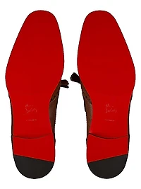 Grave Moc Patinated Leather Loafers