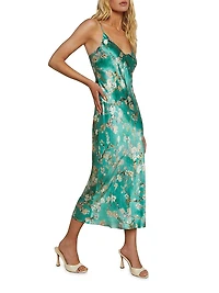 Seridie Slip Midi-Dress