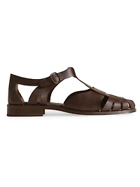 Pesca Leather Fisherman Sandals
