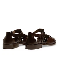 Pesca Leather Fisherman Sandals
