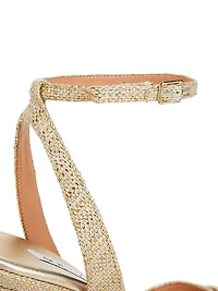 Divine 130MM Woven Platform Sandals