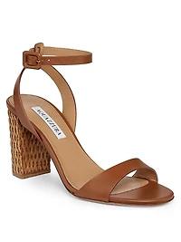 Sunseeker 85MM Leather Sandals