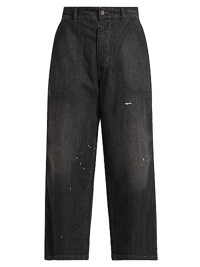 Oversized Vintage Wash Pants