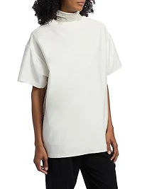 Layered Backward Short-Sleeve Top