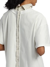 Layered Backward Short-Sleeve Top