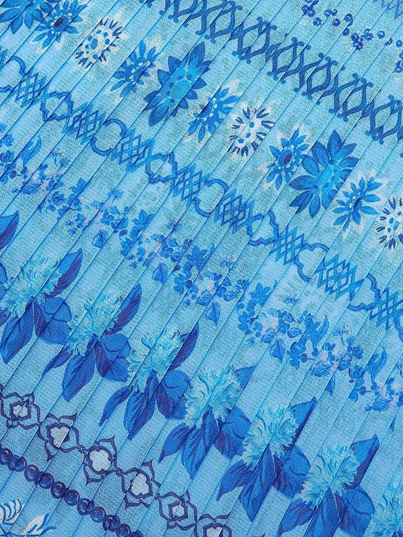 Amy Silk Ruffled Midi-Dress