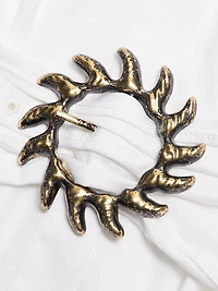 Neesha Stretch-Cotton Self-Tie Maxi Dress