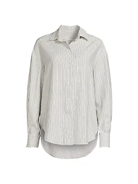 En Vau Oversized Poplin Shirt