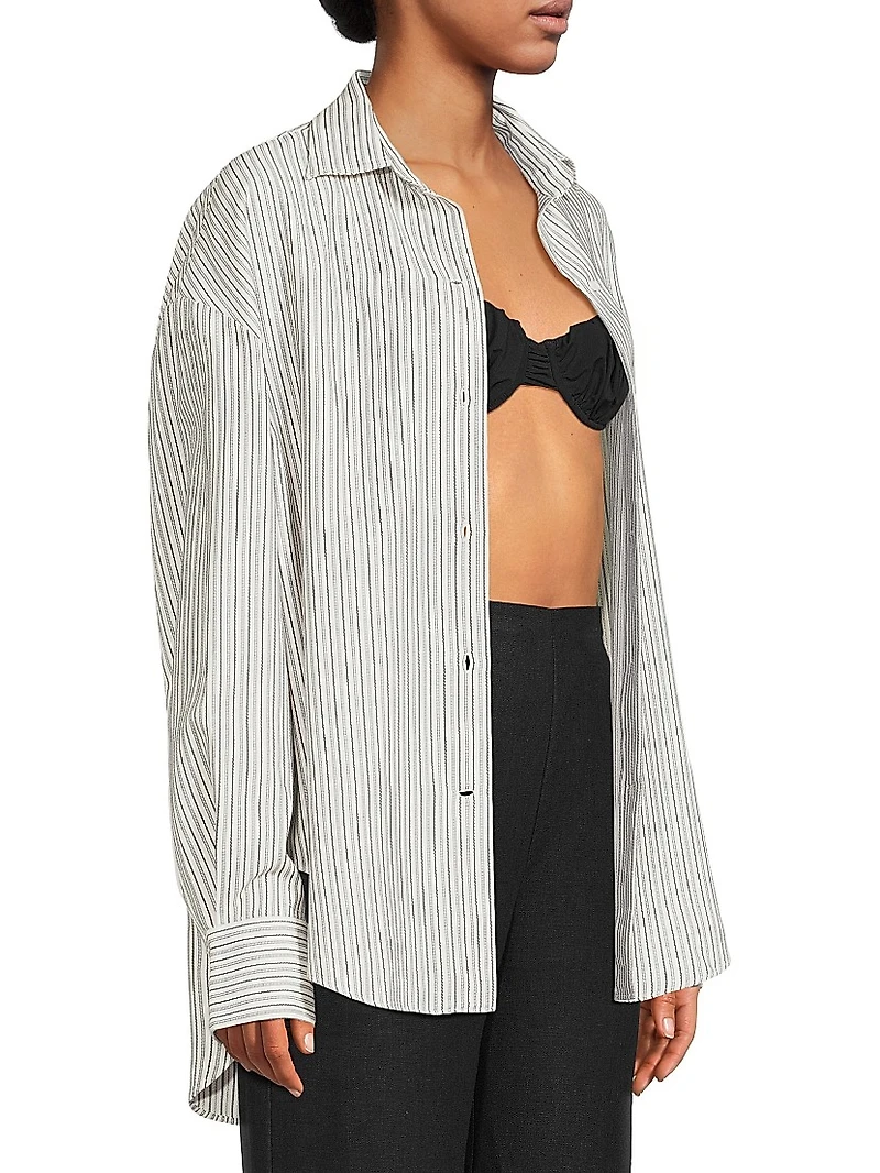 En Vau Oversized Poplin Shirt