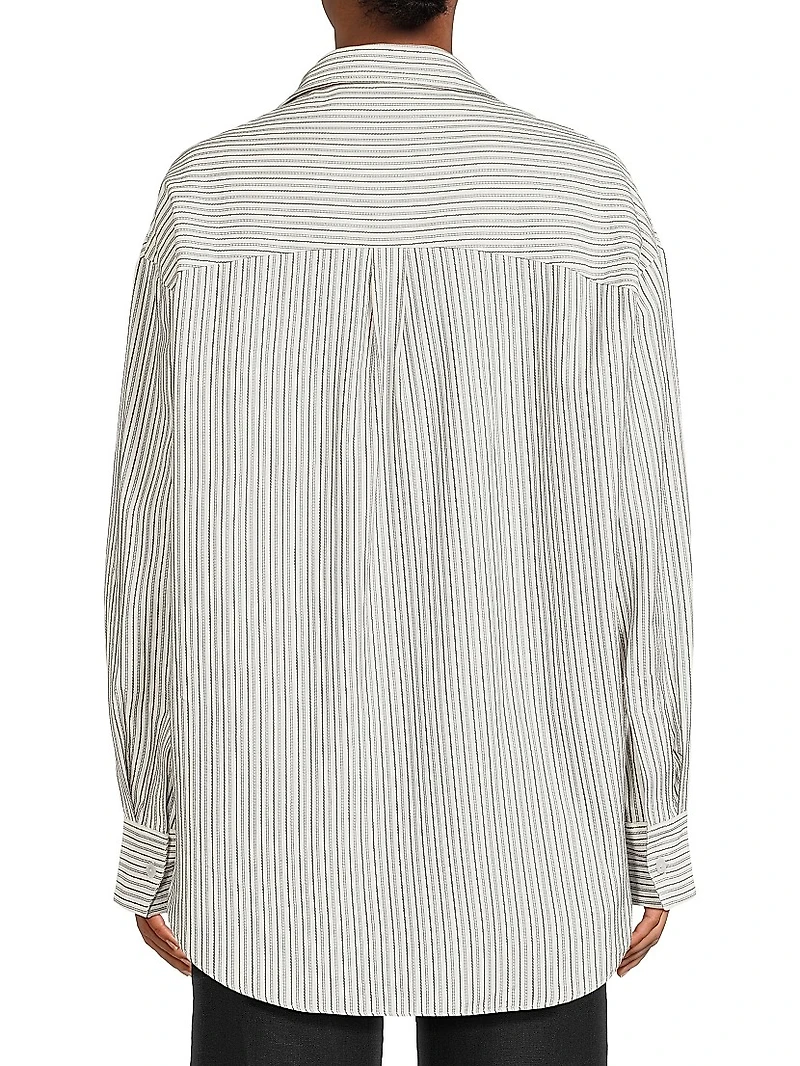 En Vau Oversized Poplin Shirt