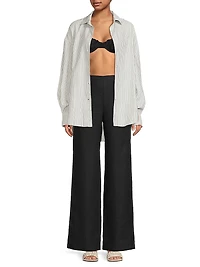 En Vau Oversized Poplin Shirt