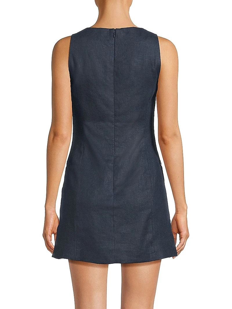 Ambra Linen Minidress