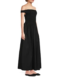 Fao Off-the-Shoulder Maxi Dress