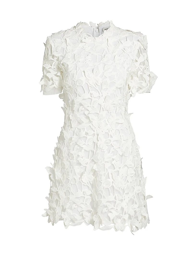 Darla Guipure Lace Minidress
