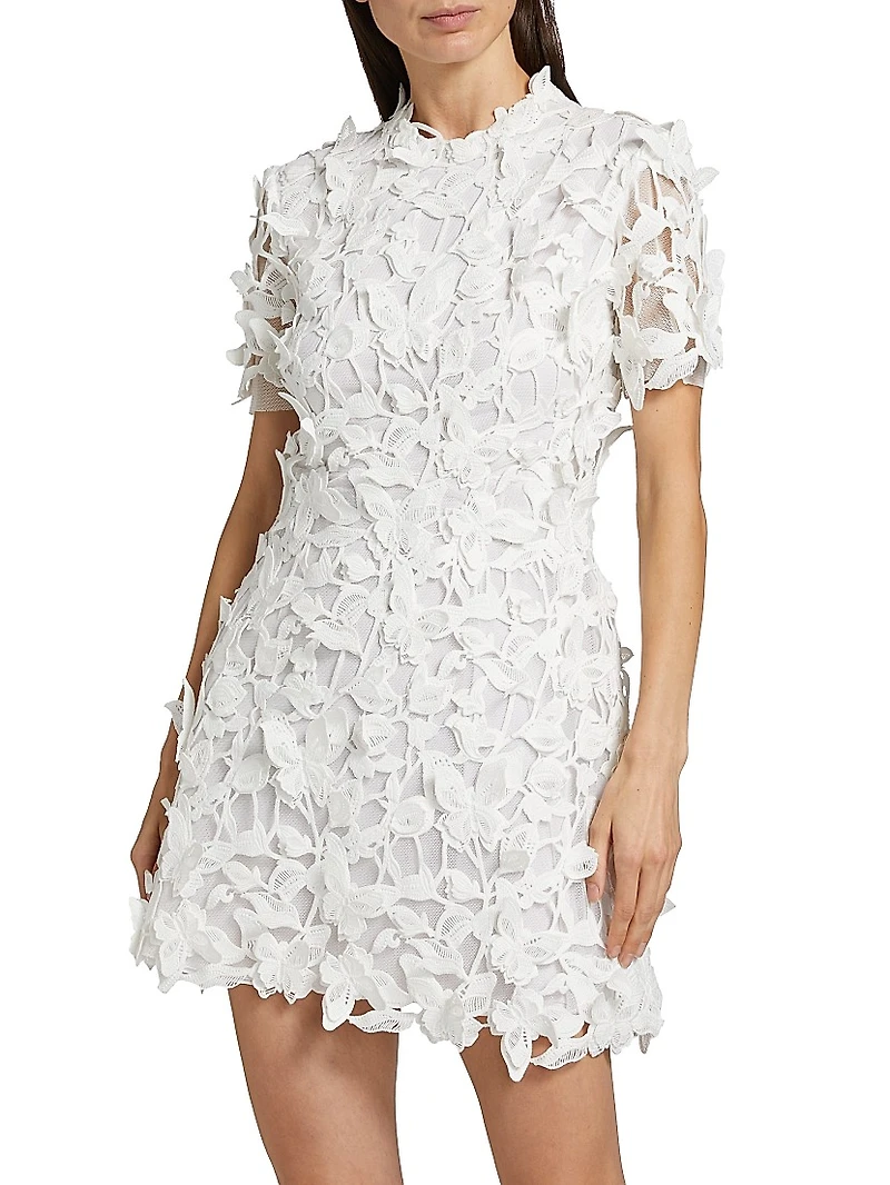 Darla Guipure Lace Minidress