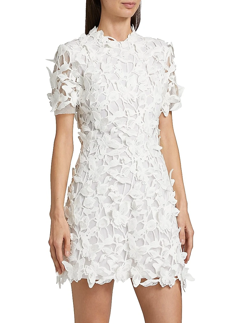 Darla Guipure Lace Minidress