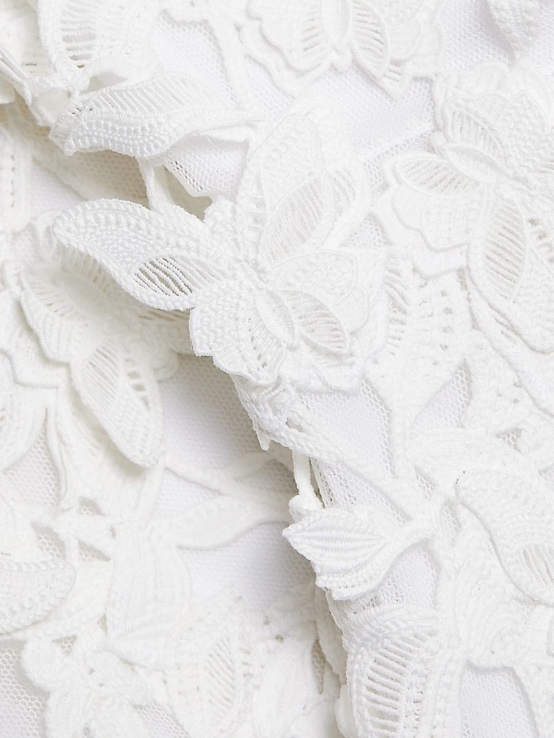 Darla Guipure Lace Minidress
